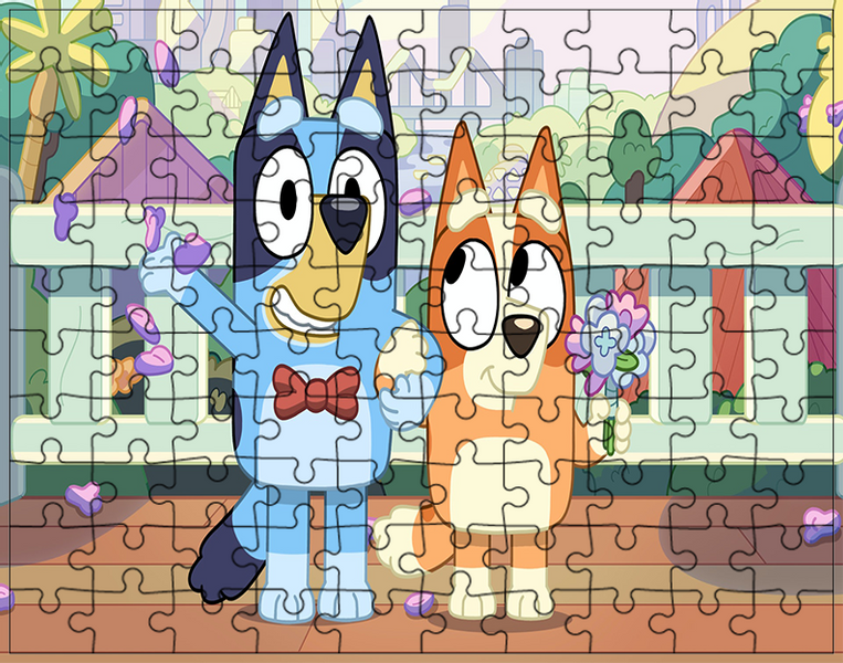 Puzzle Bluey zdjęcie 1