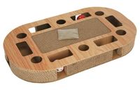 KERBL drapak tekturowy + piłki karton zabawka dla kota gra z piłkami 52 cm