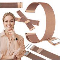 Pasek do Samsung Galaxy Watch 4 40mm smartwatch różowozłota opaska 20mm