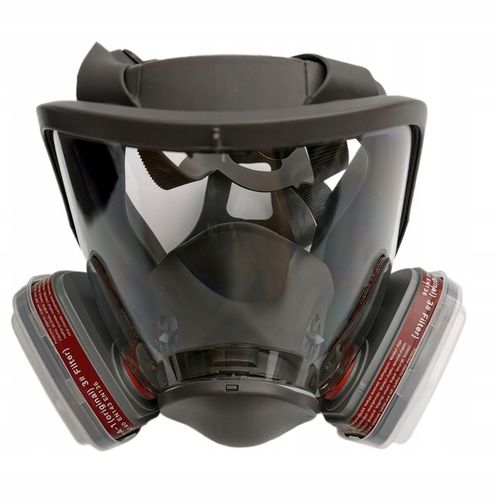 MASKA LAKIERNICZA PEŁNOTWARZOWA TYPu 3M 6800 GAZOWA CHEMICZNA FILTRY x10 na Arena.pl