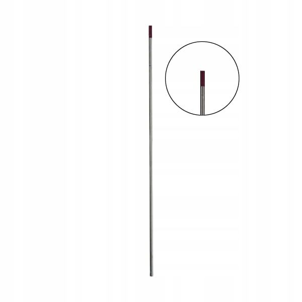 Elektroda wolframowa TIG czerwona 2,4 mm zdjęcie 3