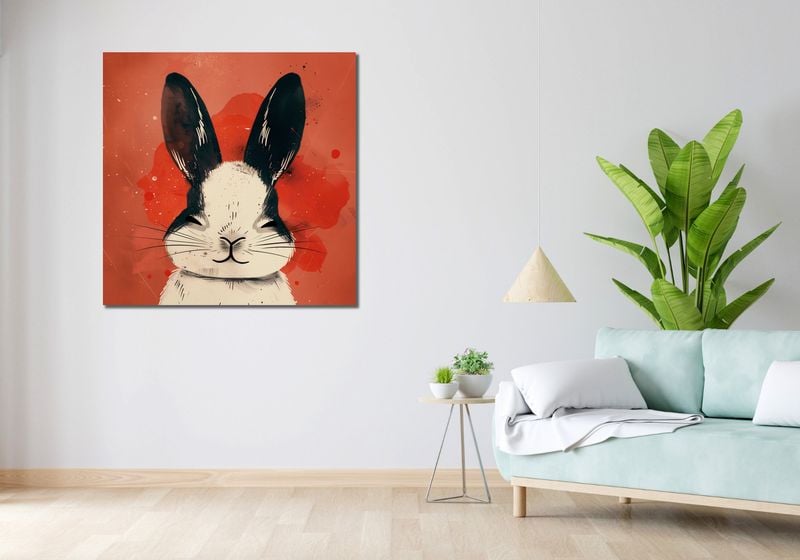 Obraz 100x100cm Uśmiech! zdjęcie 2