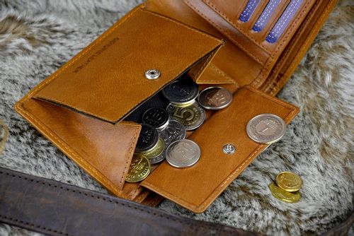 Oryginalny Portfel Męski Skórzany Brązowy Buffalo Wild RFID Poręczny na Arena.pl