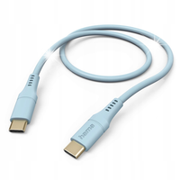 Kabel HAMA Ładujący/data Flexible USB-C - 1.5m Niebieski
