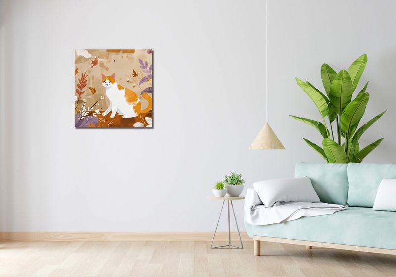 Obraz 60x60cm Pospolita Krasa zdjęcie 2