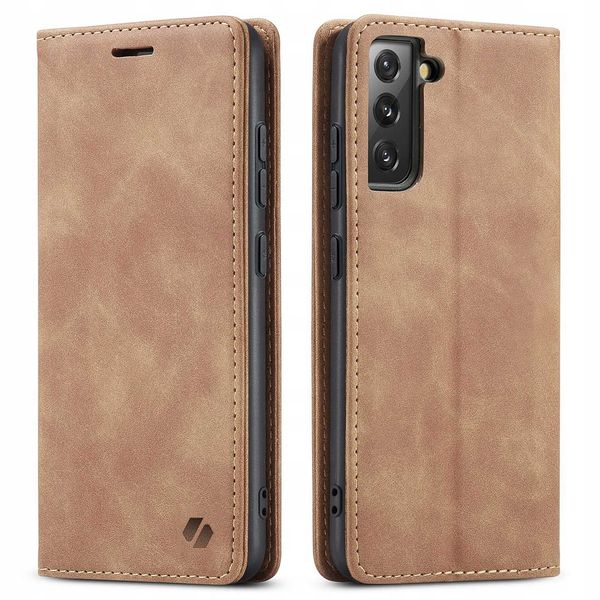 Spacecase Wallet Galaxy S22 Light Brown zdjęcie 3