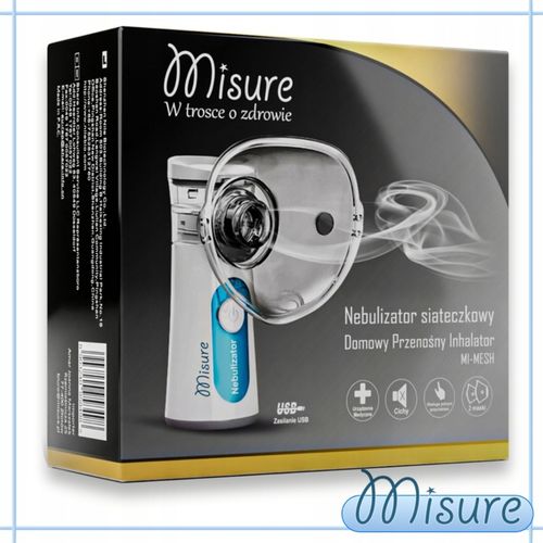 Inhalator Nebulizator Siateczkowy Przenośny Misure MI-MESH z Akumulatorem na Arena.pl