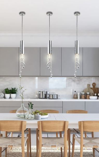 Duero zwis 1x3W LED GU10 chrom zdjęcie 2