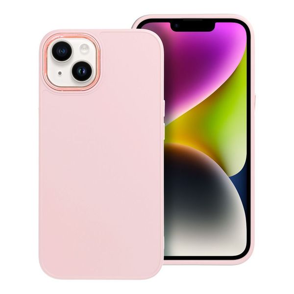 Futerał FRAME do IPHONE 13 pudrowy róż zdjęcie 1