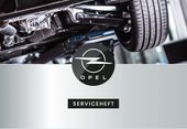 OPEL Serviceheft książka serwisowa NIEMIECKA 16 przeglądów i napraw