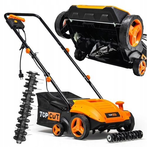 AERATOR WERTYKULATOR DO TRAWY ELEKTRYCZNY 1500W 32CM -12 MM +4 MM KOSZ na Arena.pl