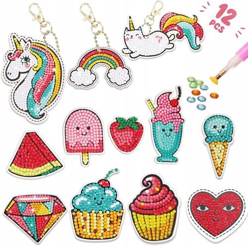 Haft Diamentowy naklejki Wyklejanka Mozaika 5D na Arena.pl