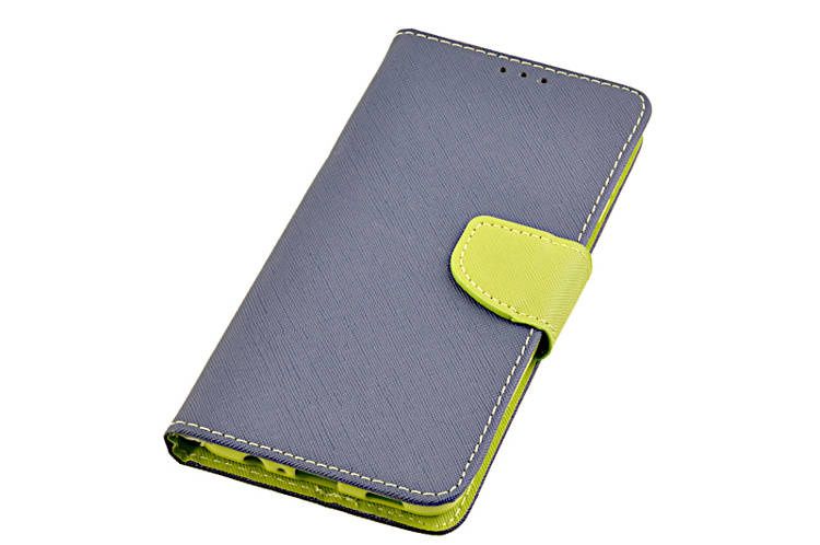 Etui portfel Fancy Case do Samsung Galaxy A13 5G / A04s niebieski zdjęcie 2