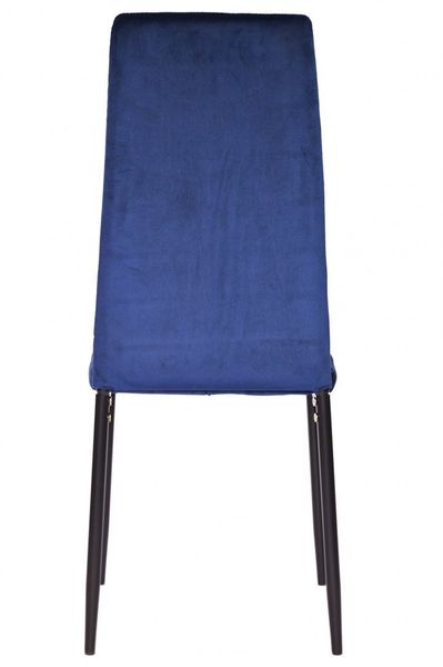 Krzesło VALVA VELVET BLUE zdjęcie 6