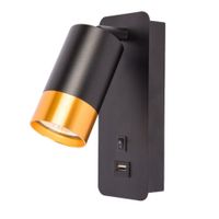 LAMPA NOCNA LED GU10 KINKIET DO CZYTANIA Z USB