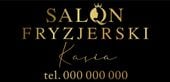 BANER REKLAMA projekt 200 x100 cm SALON FRYZJERSKI