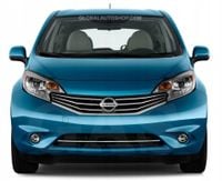Nissan Versa Note - Chromowane Listwy Chrome Grill Atrapy Zderzaka Tuning