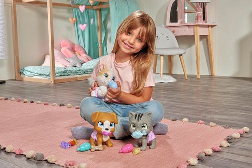 PAMPER PETZ KRÓLICZEK INTERAKTYWNY PIJE SIKA 20 CM PIELUSZKOWY GANG + AKC. na Arena.pl