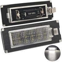 Peugeot, Citroen, Fiat, Lancia lampy tablicy rejestracyjnej LED 2 szt