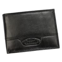 Skórzany męski portfel Charro IBIZA 1123 Czarny