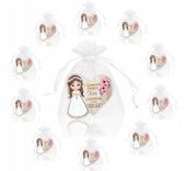 Podziękowania dla gości na Komunię MAGNES + WOREK 10szt. Prezent Upominek