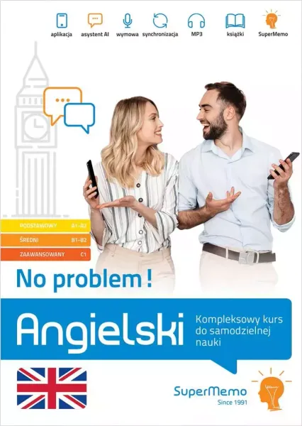 Angielski. No problem! Kompleksowy kurs A1-C1 zdjęcie 1