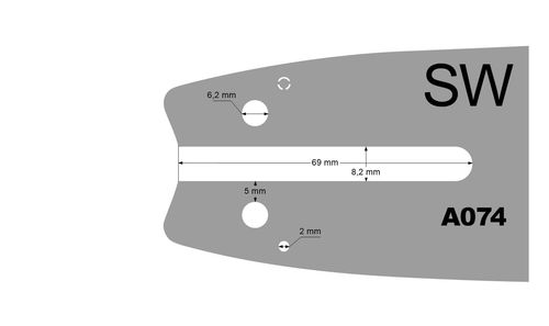Prowadnica 14 3/8 1.3 mm A074 Stihl SARP 14E3PT50 na Arena.pl