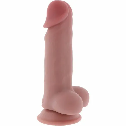 toyjoy get real deluxe extra thick 17 cm - anatomiczny model z przyssawką na Arena.pl
