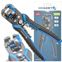 ŚCIĄGACZ IZOLACJI 0,05 - 10mm SZCZYPCE DO ŚCIĄGANIA IZOLACJI Hogert HT1P182
