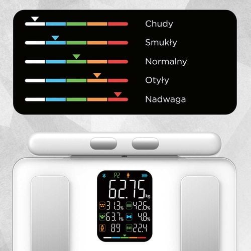 analityczna waga łazienkowa smart ios android klausberg kb-7857 na Arena.pl