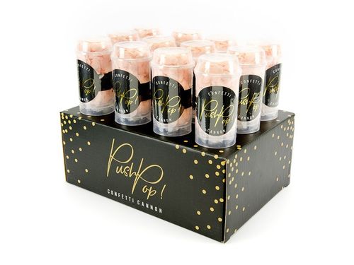 "Push pop konfetti, brzoskwiniowy"_PDE na Arena.pl