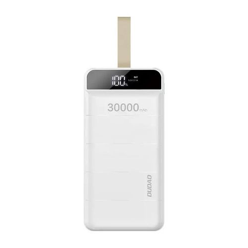 DUDAO DUŻY MOCNY POWERBANK 30000 mAh 2x USB / USB C Z LAMPKĄ LED na Arena.pl