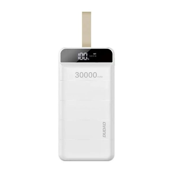 DUDAO DUŻY MOCNY POWERBANK 30000 mAh 2x USB / USB C Z LAMPKĄ LED zdjęcie 9