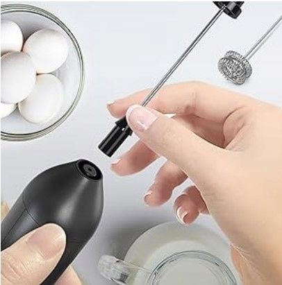 Elektryczny Spieniacz do Mleka Ręczny Akumulator Kawa Bezprzewodowy na Arena.pl