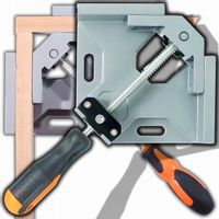 ŚCISK STOLARSKI KĄTOWY SOLIDNY ZACISK IMADŁO NAROŻNE MONTAŻOWY METAL UCHWYT