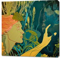 Obraz 90x90cm Wezwanie do Flory