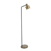 Podłogowa lampa stojąca Mayfield 95465 metalowa srebrny czarny
