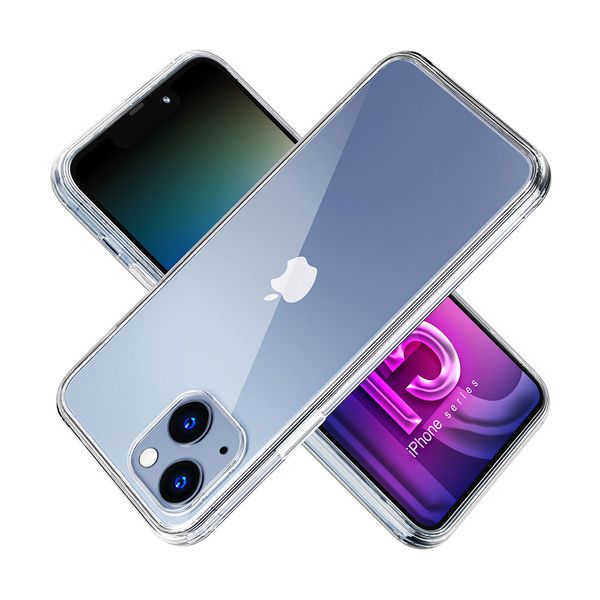 Silikonowe etui na Apple iPhone 15 Plus - 3mk Clear Case zdjęcie 7