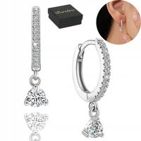 KOLCZYKI SREBRNE PRÓBA 925 WISZĄCE SREBRO KOŁA Angielskie Zapiecie Kółko