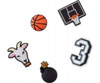 2X Przypinki jibbitz Crocs Basketball Star