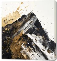 Obraz 90x100cm Złote Szczyty