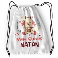 Plecak Sportowy Szkolny Dla Natana Syna Dziecka Z Nadrukiem Ze Zdjęciem