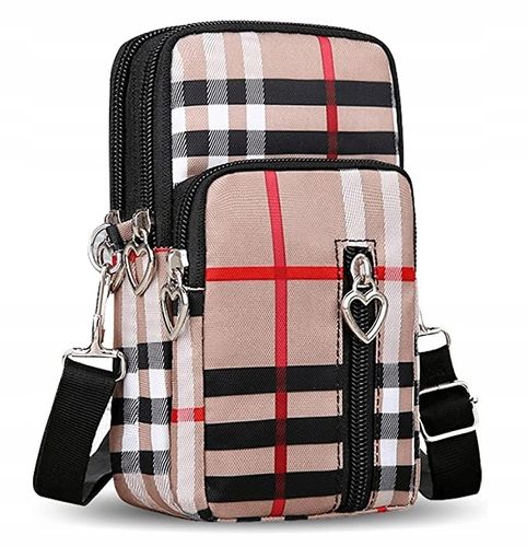 Listonoszka Torebka Na Telefon Miejska Etui Krata na Arena.pl