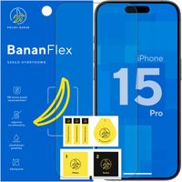 Szkło hybrydowe 7H BananFlex ochronne do Apple iPhone 15 Pro