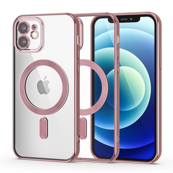 TECH-PROTECT MAGSHINE MAGSAFE IPHONE 12 ROSE GOLD zdjęcie 1