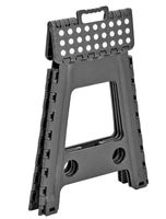 SKŁADANY GARDEROBY TABOREK 130KG TRWAŁY WYGODNY RĄCZKA