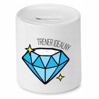 Dla Trenera Prezent Skarbonka Trener Idealny Z Nadrukiem Ze Zdjęciem