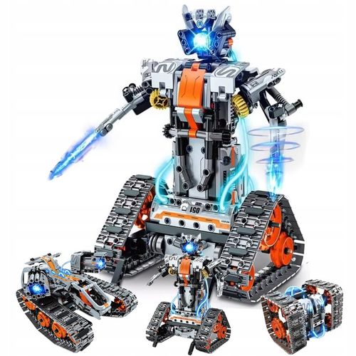 TECHNOLOGIA ROBOT APP PILOT ZDALNEGO STEROWANIA PROGRAMOWALNY ZABAWKA 4W1 na Arena.pl