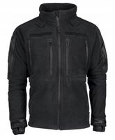 Mil-Tec Bluza Polarowa Fleece Plus Czarna XL