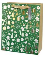 Torebka świąteczna - ciastka - XL